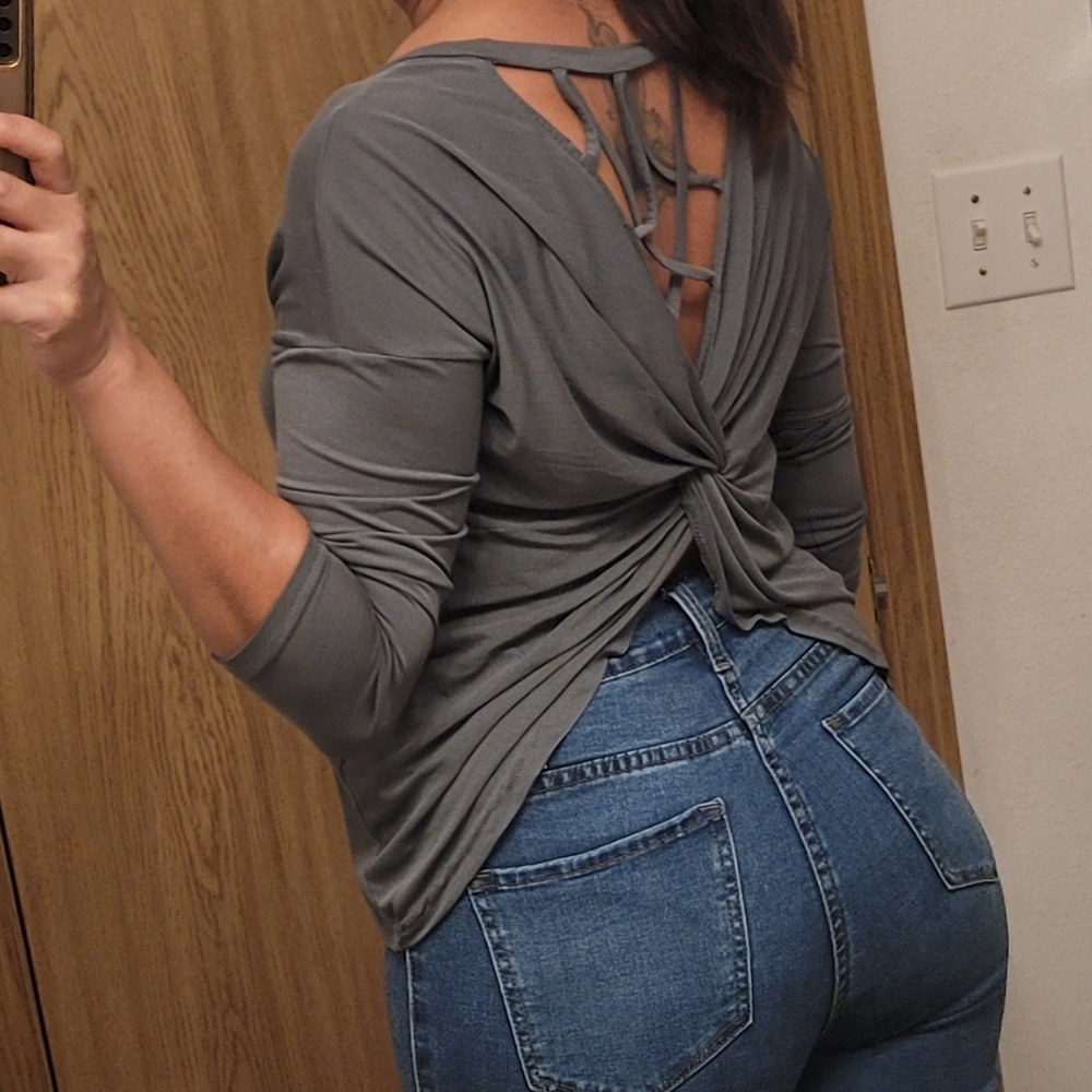 Long sleeve blouse